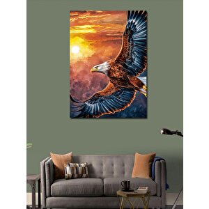Kanvas Tablo Uçan Kartal 70x100 cm