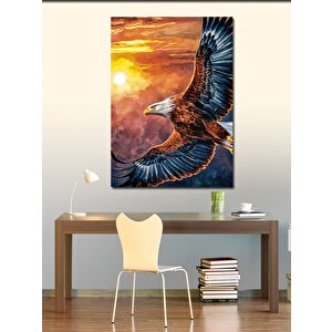 Kanvas Tablo Uçan Kartal 70x100 cm