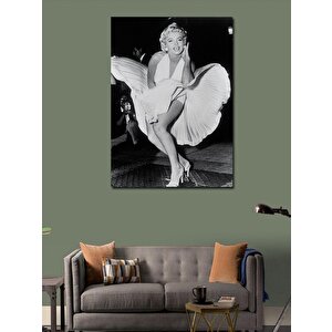 Kanvas Tablo Marilyn Monroe Siyah Beyaz