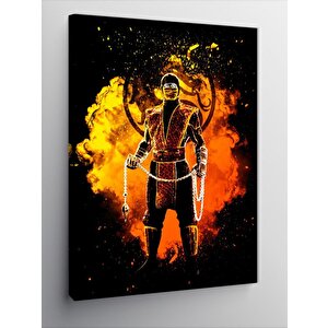Kanvas Tablo Mortal Kombat Scorpion