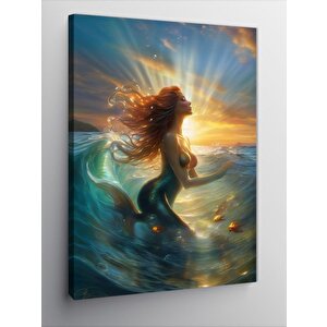 Kanvas Tablo Deniz Kızı 70x100 cm