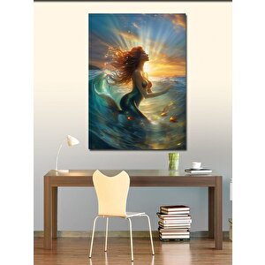 Kanvas Tablo Deniz Kızı 70x100 cm