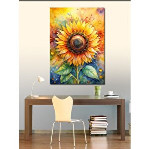 Kanvas Tablo Ay Çiçeği 70x100 cm