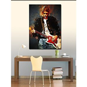 Kanvas Tablo Kurt Cobain Nirvana