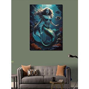 Kanvas Tablo Deniz Kızı 70x100 cm