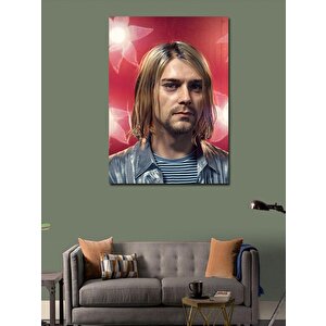 Kanvas Tablo Kurt Cobain Nirvana