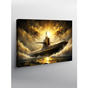 Kanvas Tablo Denizaltı 70x100 cm