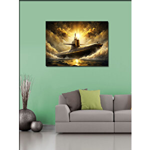 Kanvas Tablo Denizaltı 70x100 cm