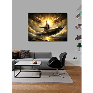 Kanvas Tablo Denizaltı 70x100 cm