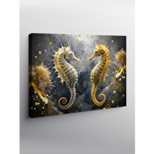 Kanvas Tablo Deniz Atları 70x100 cm