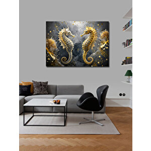 Kanvas Tablo Deniz Atları 70x100 cm