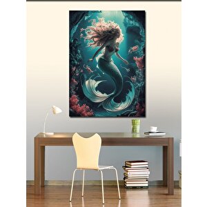 Kanvas Tablo Deniz Kızı 70x100 cm