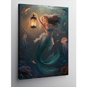 Kanvas Tablo Deniz Kızı 70x100 cm