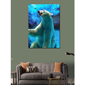 Kanvas Tablo Kutup Ayısı 100x140 cm