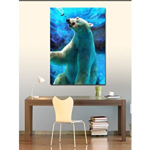 Kanvas Tablo Kutup Ayısı 100x140 cm