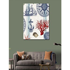 Kanvas Tablo Denizci Temalı 100x140 cm