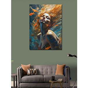 Kanvas Tablo Deniz Kızı 70x100 cm