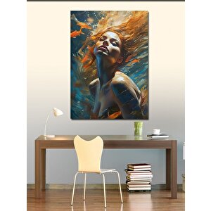Kanvas Tablo Deniz Kızı 70x100 cm