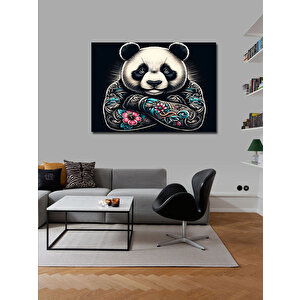 Kanvas Tablo Gangster Panda