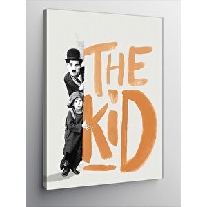 Kanvas Tablo The Kid Charlie Chaplin 100x140 cm
