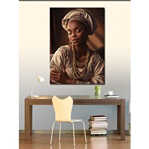 Kanvas Tablo Afrikalı Kadın