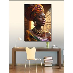 Kanvas Tablo Afrikalı Kadın