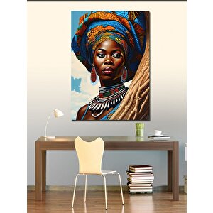 Kanvas Tablo Afrikalı Kadın