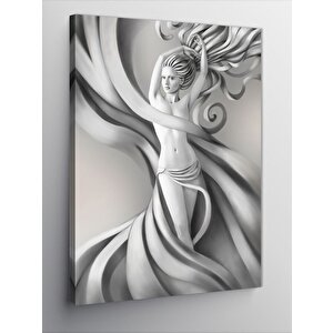 Kanvas Tablo Soyut Kadın 70x100 cm