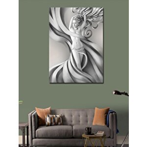 Kanvas Tablo Soyut Kadın 70x100 cm
