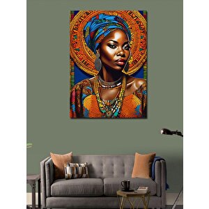 Kanvas Tablo Afrikalı Kadın