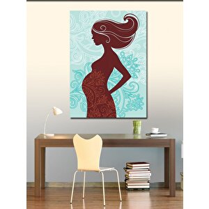 Kanvas Tablo Hamile Kadın 70x100 cm