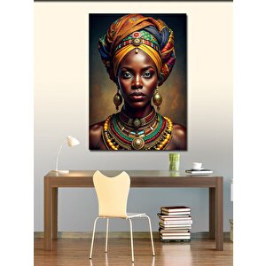 Kanvas Tablo Afrikalı Kadın