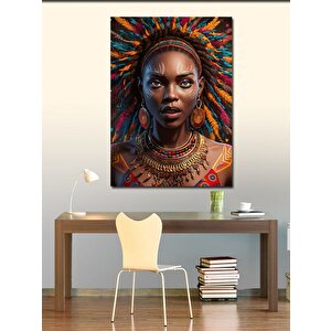 Kanvas Tablo Afrikalı Kadın