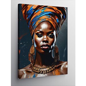 Kanvas Tablo Afrikalı Kadın