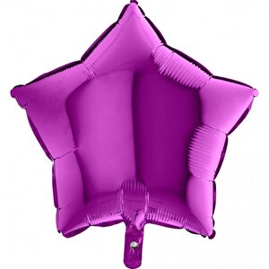 Folyo Balon Yildiz Mor 18''
