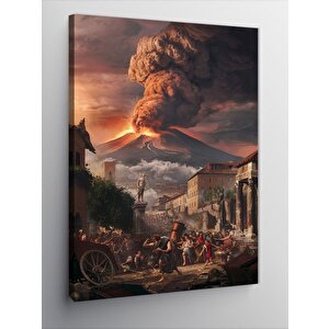 Kanvas Tablo İtalya Pompeii 100x140 cm