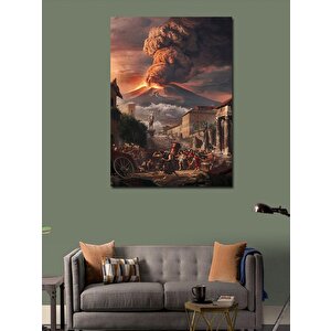 Kanvas Tablo İtalya Pompeii 100x140 cm