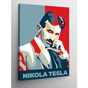 Kanvas Tablo Nikola Tesla 70x100 cm