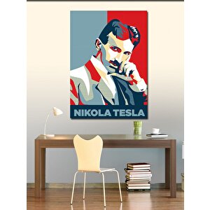 Kanvas Tablo Nikola Tesla 70x100 cm