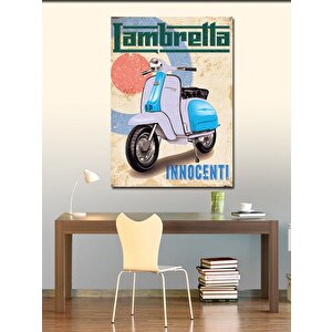 Kanvas Tablo Vespa Scooter 70x100 cm