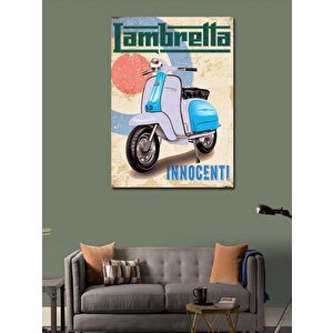 Kanvas Tablo Vespa Scooter