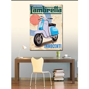Kanvas Tablo Vespa Scooter