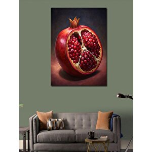 Kanvas Tablo Yarım Nar 70x100 cm