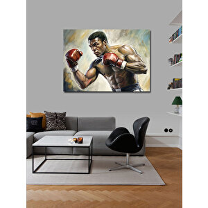 Kanvas Tablo Muhammed Ali 70x100 cm