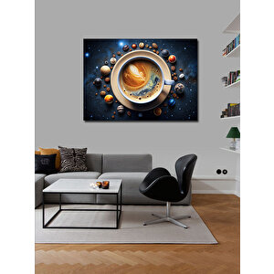 Kanvas Tablo Fincandaki Gezegenler 70x100 cm