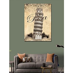 Kanvas Tablo Pisa Kulesi İtalya