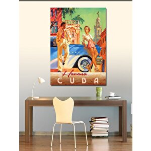 Kanvas Tablo Havana Küba