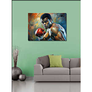 Kanvas Tablo Boksör Muhammed Ali 70x100 cm