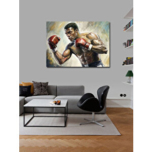 Kanvas Tablo Muhammed Ali Boksör