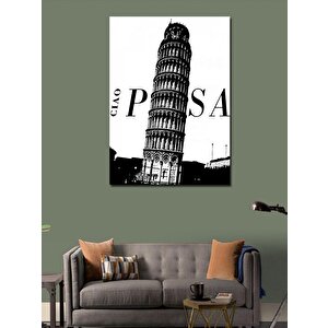 Kanvas Tablo Pisa Kulesi 70x100 cm